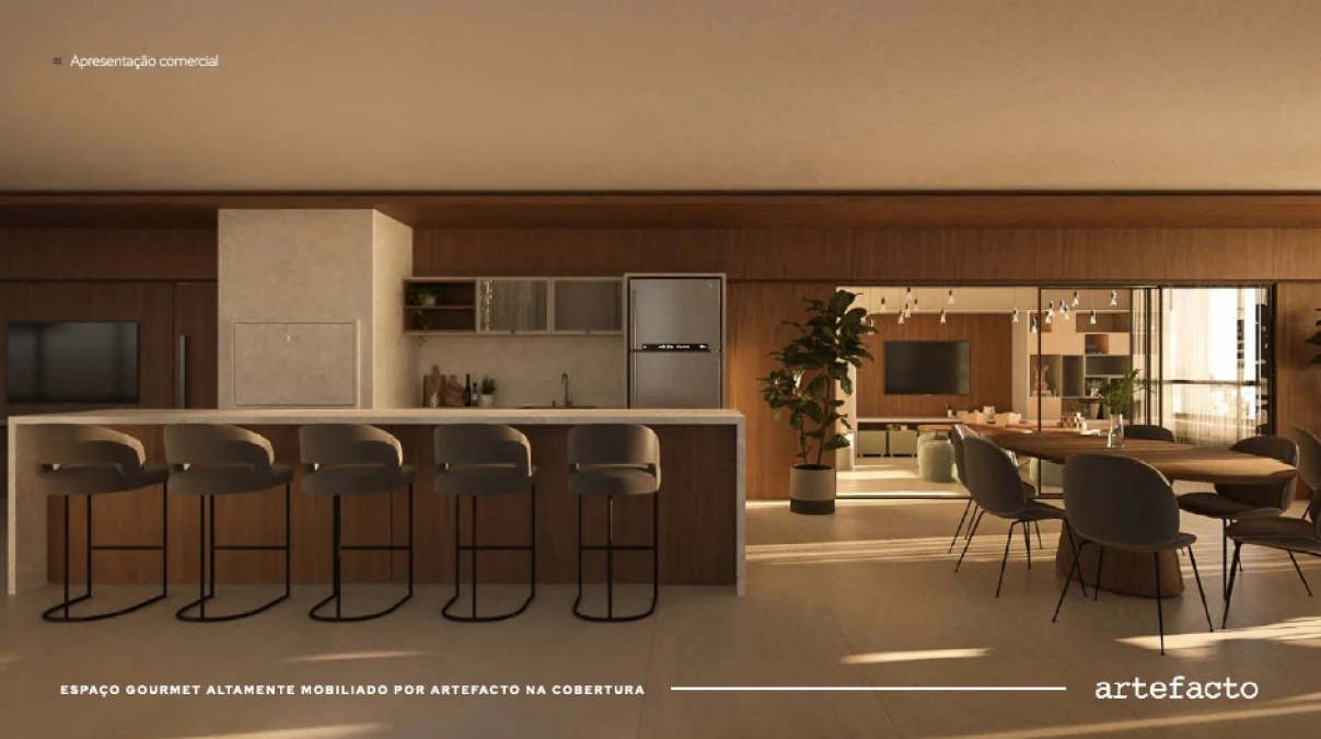 Apartamento em Pedra Branca, Palhoça. 3 quartos, 148m². Imagem 3 de 9