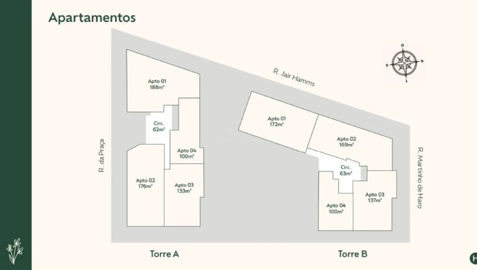 Apartamento em Pedra Branca, Palhoça. 3 quartos, 137m². Imagem 4 de 15