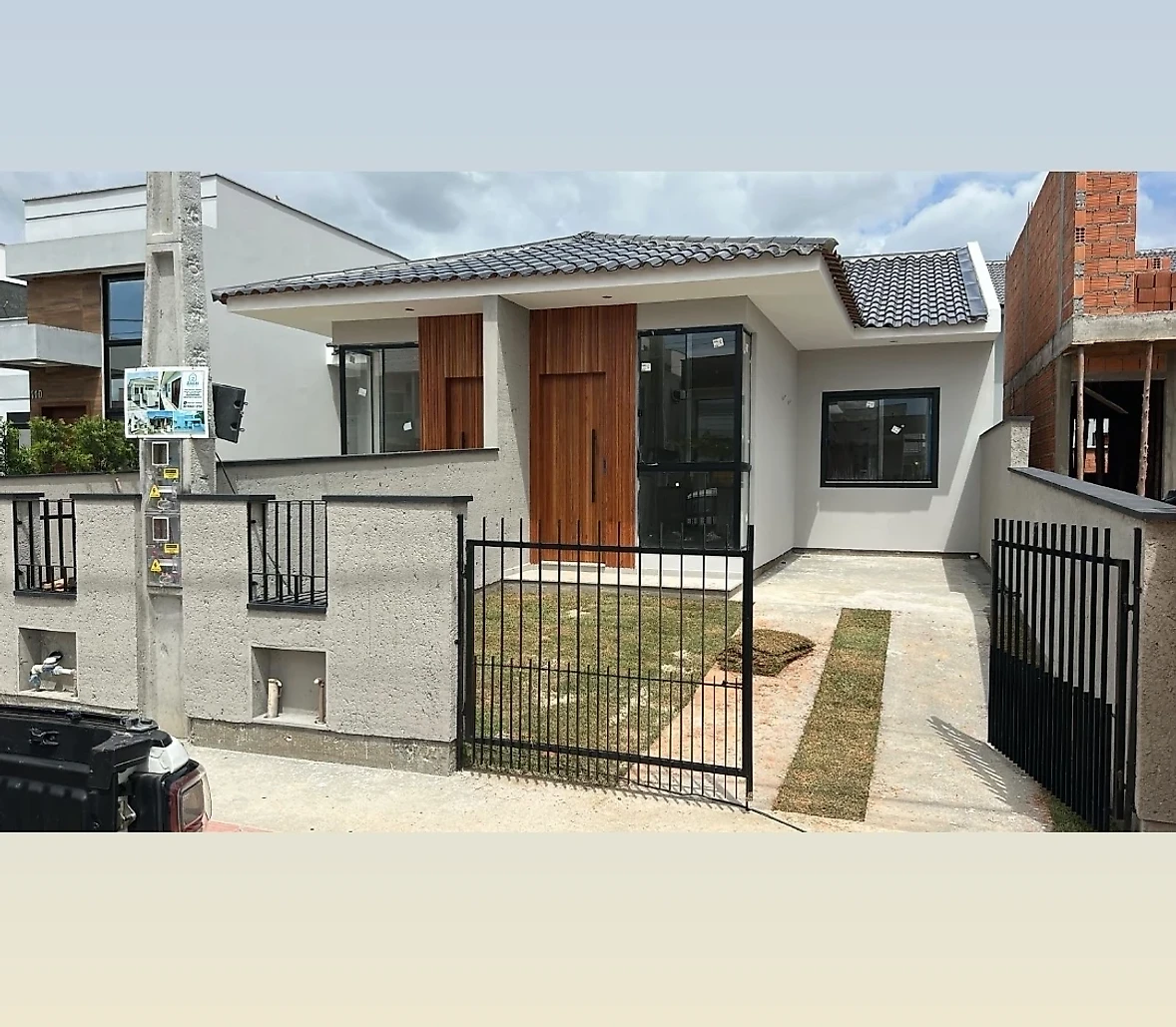Casa Geminada em Bela Vista, Palhoça. 2 quartos, 51m². Imagem 1 de 1