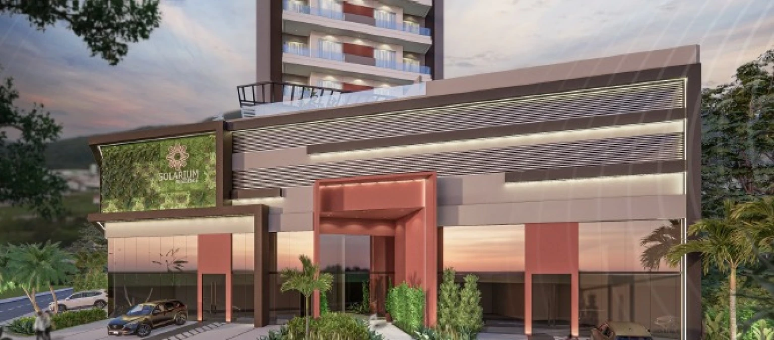 Apartamento em Pedra Branca, Palhoça. 1 quartos, 39m². Imagem 1 de 12
