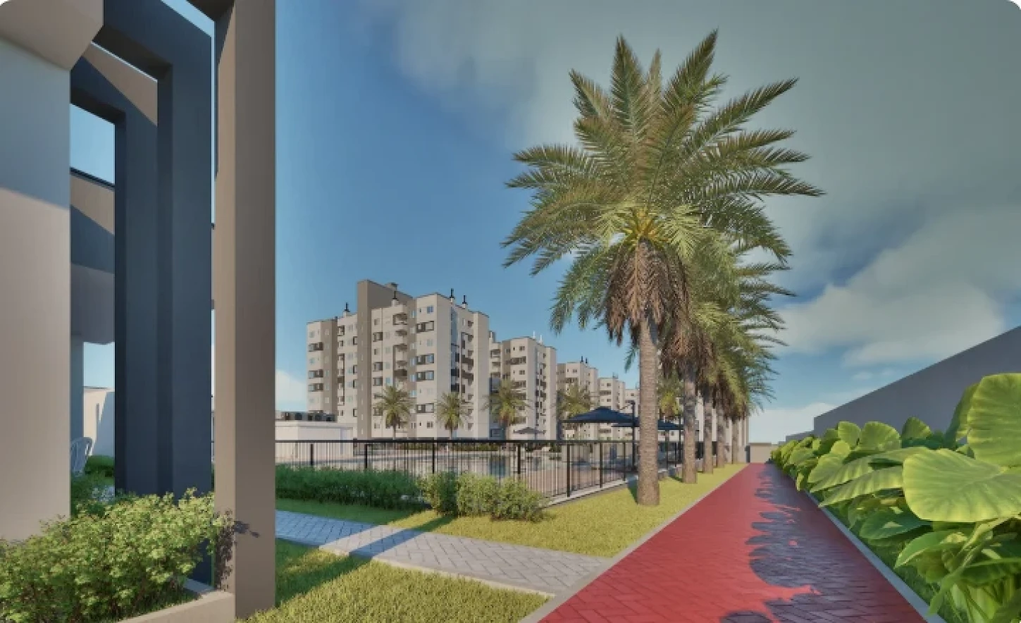Apartamento em Pedra Branca, Palhoça. 2 quartos, 54m². Imagem 4 de 48