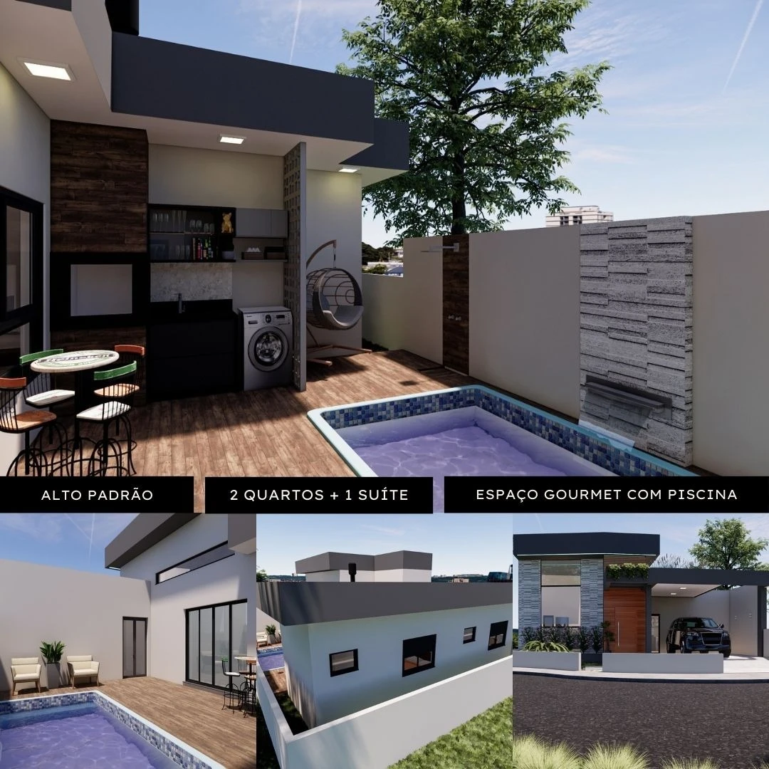 Casa em Bela Vista, Palhoça. 3 quartos, 115m². Imagem 1 de 19