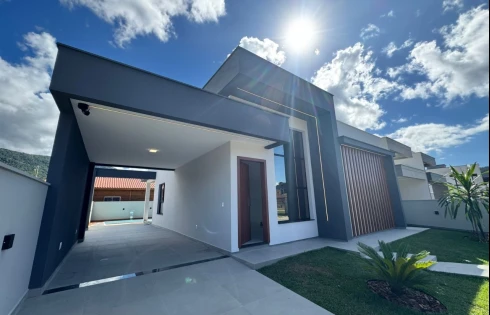 Casa 3 Quartos no Loteamento Bosque São José - Forquilhas - Casa em Forquilhas, São José - Foto 1