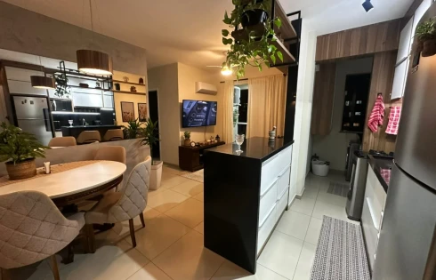 Apartamento com 2 quartos em Pedra Branca, Palhoça