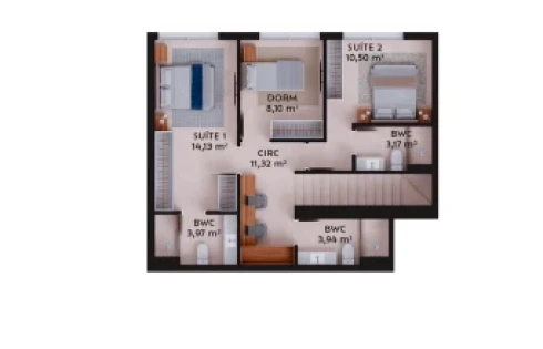 Apartamento em Pedra Branca, Palhoça