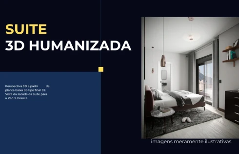 Apartamento em Pedra Branca, Palhoça