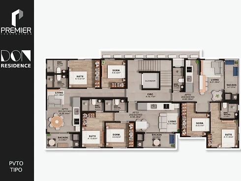 Apartamento em Pinheira, Palhoça