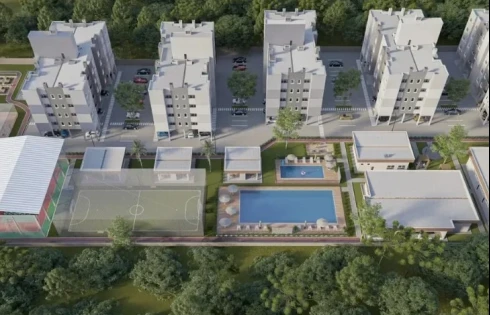 Apartamento com 2 quartos em Pedra Branca, Palhoça