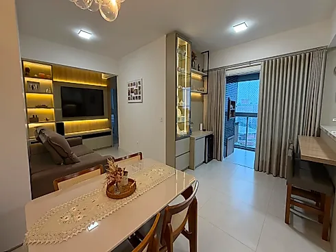 Apartamento 3 Quartos 95m² no Kafer Residence - Pedra Branca - Foto 2
