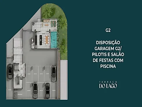 Apartamento 3 Quartos no Terraço do Lago - Pedra Branca - Foto 4