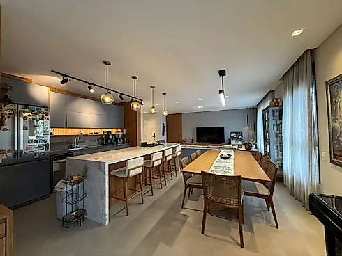 Apartamento 3 Quartos 140m² no Pátio Civitas - Pedra Branca - Apartamento em Pedra Branca, Palhoça - Foto 2