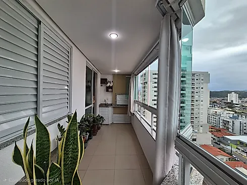 Apartamento 3 Quartos com 1 Suíte e 110m² - Kobrasol - Foto 7