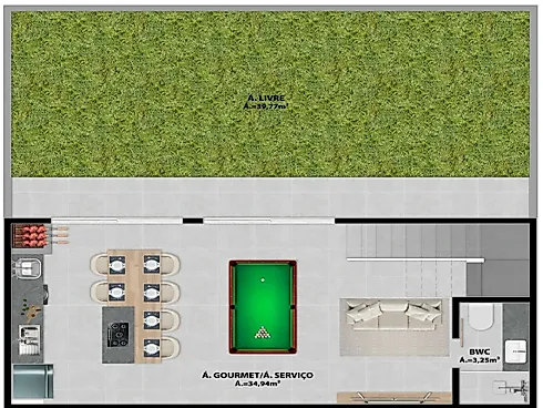 Casa 3 Quartos Loteamento Novo Horizonte Ii - Forquilhas - Foto 3