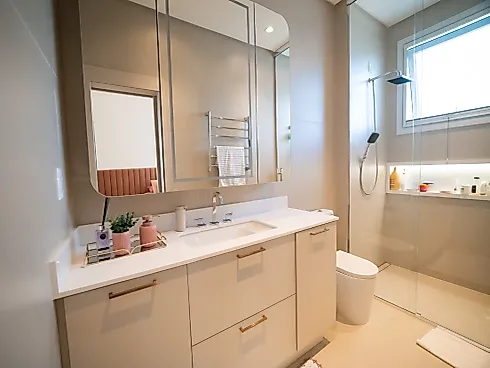 Casa 3 Suítes com 294m² no Reserva da Pedra - Pedra Branca - Foto 40