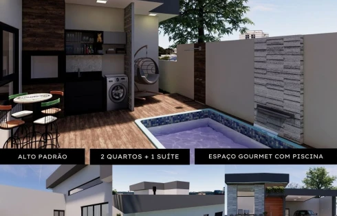 Casa com 3 quartos em Bela Vista, Palhoça