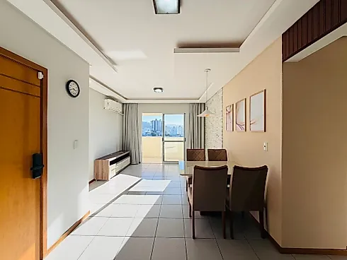 02 Dormitórios 1 Suite, Barreiros, São José - Apartamento em Barreiros, São José - Foto 2