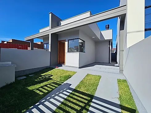 Casa Geminada 02 Dormitórios, Lisboa Iii, São José - Casa geminada em Forquilinhas, São José - Foto 1