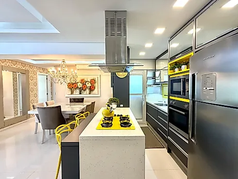 Apartamento 3 Quartos 100m² no Naval Club - Jardim Atlântico - Apartamento em Jardim Atlântico, Florianópolis - Foto 4
