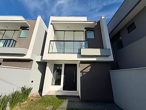 Sobrado 3 Quartos com 1 Suíte e 110m² - Forquilhas - Sobrado geminado em Forquilhas, São José - Foto 2