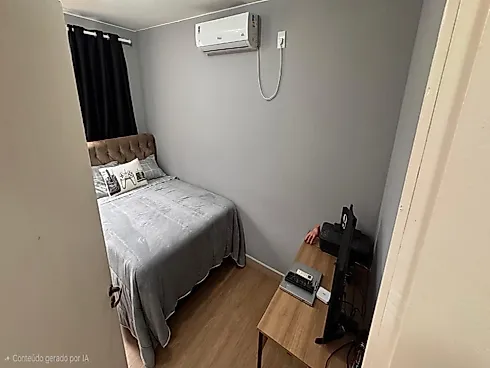Apartamento 02 Dormitórios, Ipiranga, São José - Apartamento em Ipiranga, São José - Foto 4