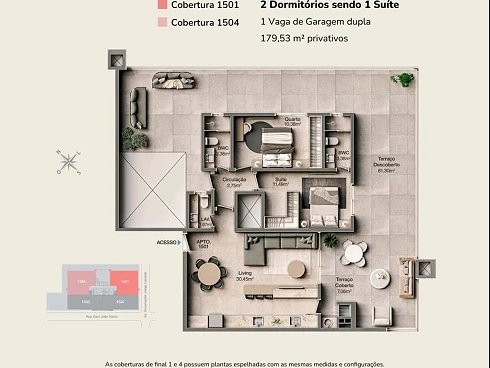 Cobertura em Campinas, São José