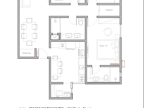 Apartamento em Centro, Navegantes