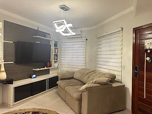 Sobrado Geminado Mobiliado com 3 Quartos no Bairro Meia Praia - Sobrado geminado em Meia Praia, Navegantes - Foto 2