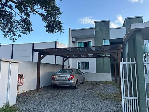 Sobrado Pronto para Morar com Suíte no Bairro Gravatá - Sobrado geminado em Gravatá, Navegantes - Foto 1