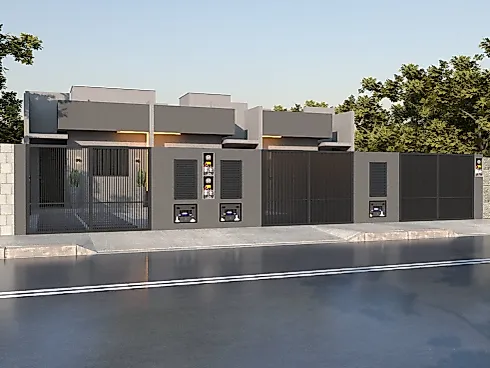 Casa Geminada Pronta para Morar no Bairro Meia Praia - Casa geminada em Meia Praia, Navegantes - Foto 2