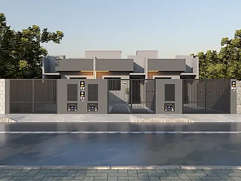 Casa Geminada Pronta para Morar no Bairro Meia Praia - Casa geminada em Meia Praia, Navegantes - Foto 3