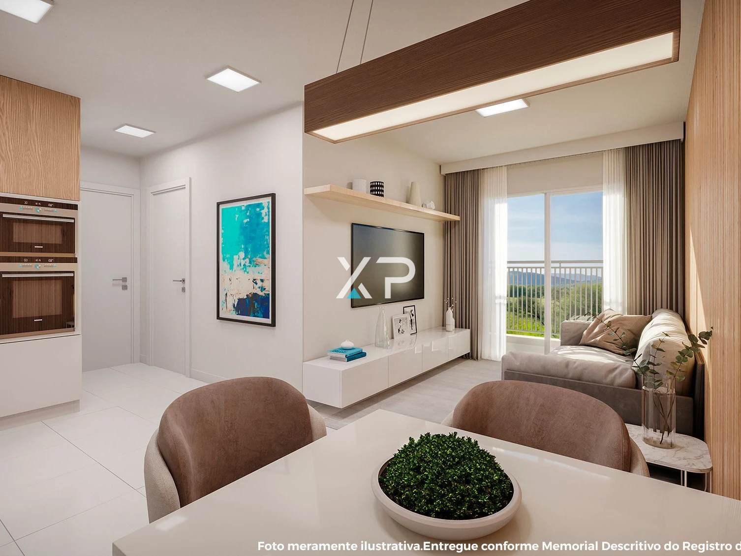 Apartamento em Sertão do Maruim, São José. 2 quartos, 53m². Imagem 5 de 10