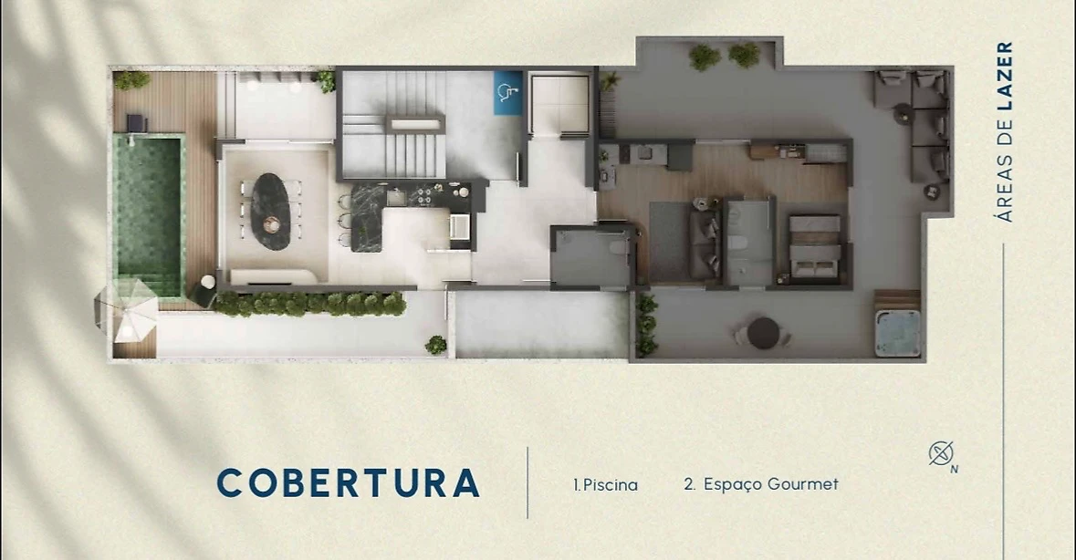 Apartamento em Campeche, Florianópolis. 1 quartos, 16m². Imagem 11 de 11