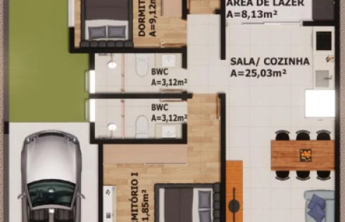 Casa em Forquilhas, São José