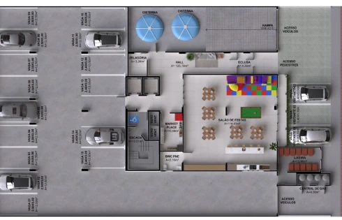 Apartamento em Pagani, Palhoça