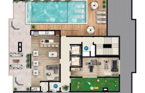 Apartamento em Pagani, Palhoça