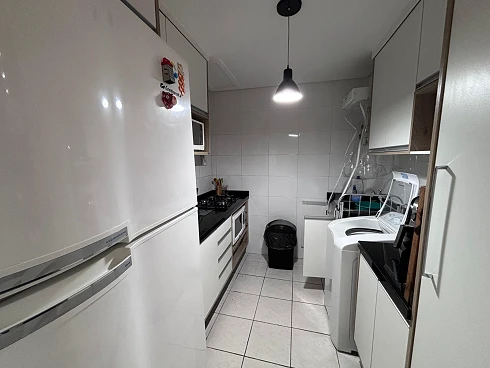 Apartamento Aluguel 58,00 m² 2 Quartos  1 Banheiro Social 1 Vaga no Pacheco Palhoça - Foto 8