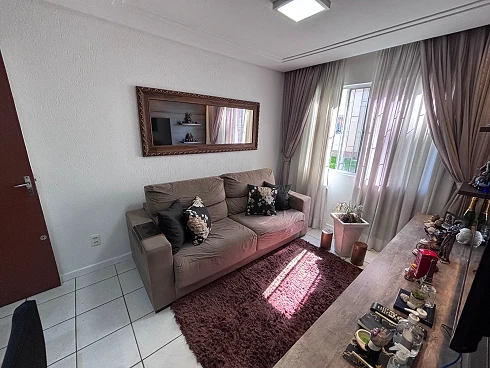 Apartamento Aluguel 58,00 m² 2 Quartos  1 Banheiro Social 1 Vaga no Pacheco Palhoça - Foto 4