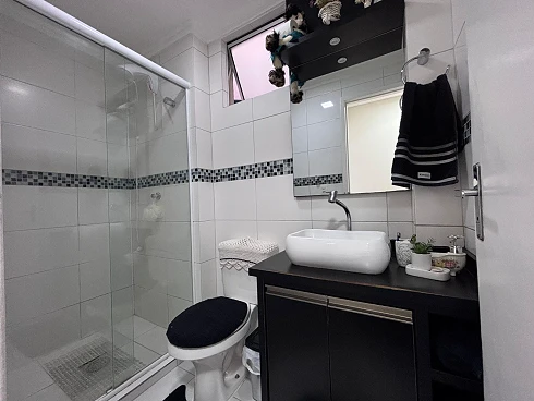 Apartamento Aluguel 58,00 m² 2 Quartos  1 Banheiro Social 1 Vaga no Pacheco Palhoça - Foto 9