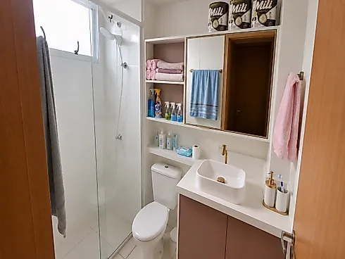 Apartamento 2 Dormitórios Mobiliado em Nova Palhoça - Apartamento em Nova Palhoça, Palhoça - Foto 3