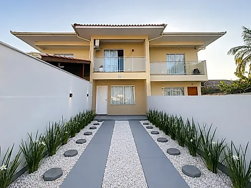 Sobrado Geminado 2 Quartos com 2 Suítes e 68m² - Aririú - Sobrado geminado em Aririú, Palhoça - Foto 1