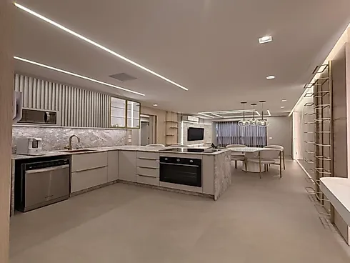 Apartamento 3 Dormitórios sendo uma Suíte Mobiliado