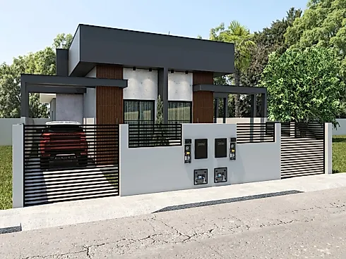 Casa Geminada com 2 quartos em Potecas, São José