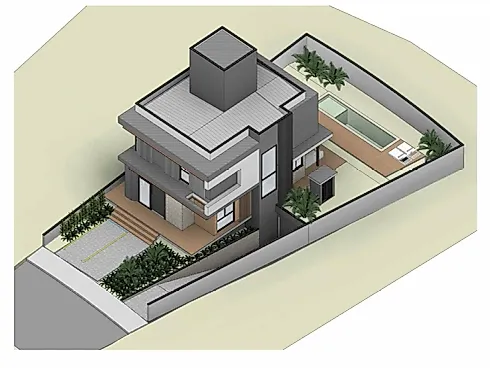 Casa de Alto Padrão 4 Suítes C/ Subsolo & Piscina - Foto 4