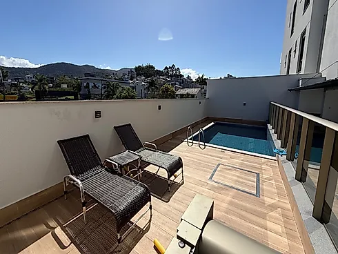 Apartamento com Piscina Privativa Pedra Branca - Foto 26