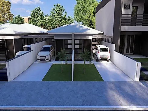 Casa Geminada em Forquilhas - Loteamento Novo Horizonte