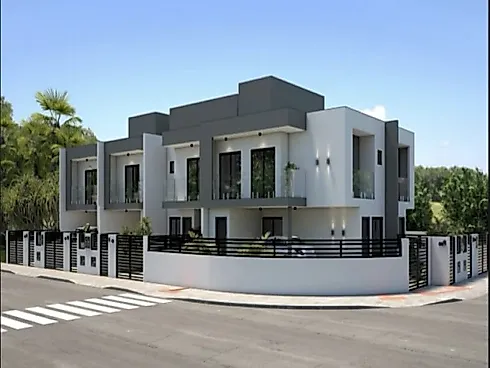 Sobrado 2 Quartos com 2 Suítes e 75m² - Sertão do Maruim