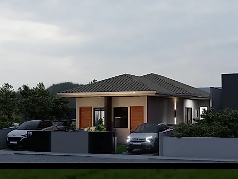 Casa Geminada no Lisboa 3 - Forquilhas São José - Foto 11