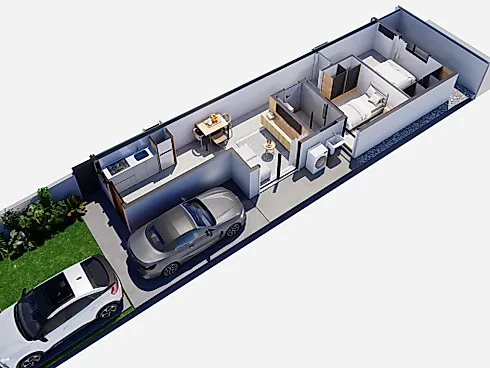 Casa Geminada no Lisboa 3 - Forquilhas São José - Foto 6