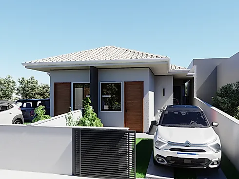 Casa Geminada no Lisboa 3 - Forquilhas São José - Foto 12