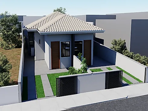 Casa Geminada no Lisboa 3 - Forquilhas São José - Foto 17
